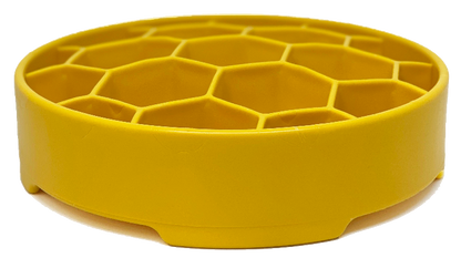 Honeycomb Deep Slow Feeder Dog Bowl