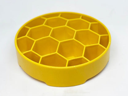 Honeycomb Deep Slow Feeder Dog Bowl